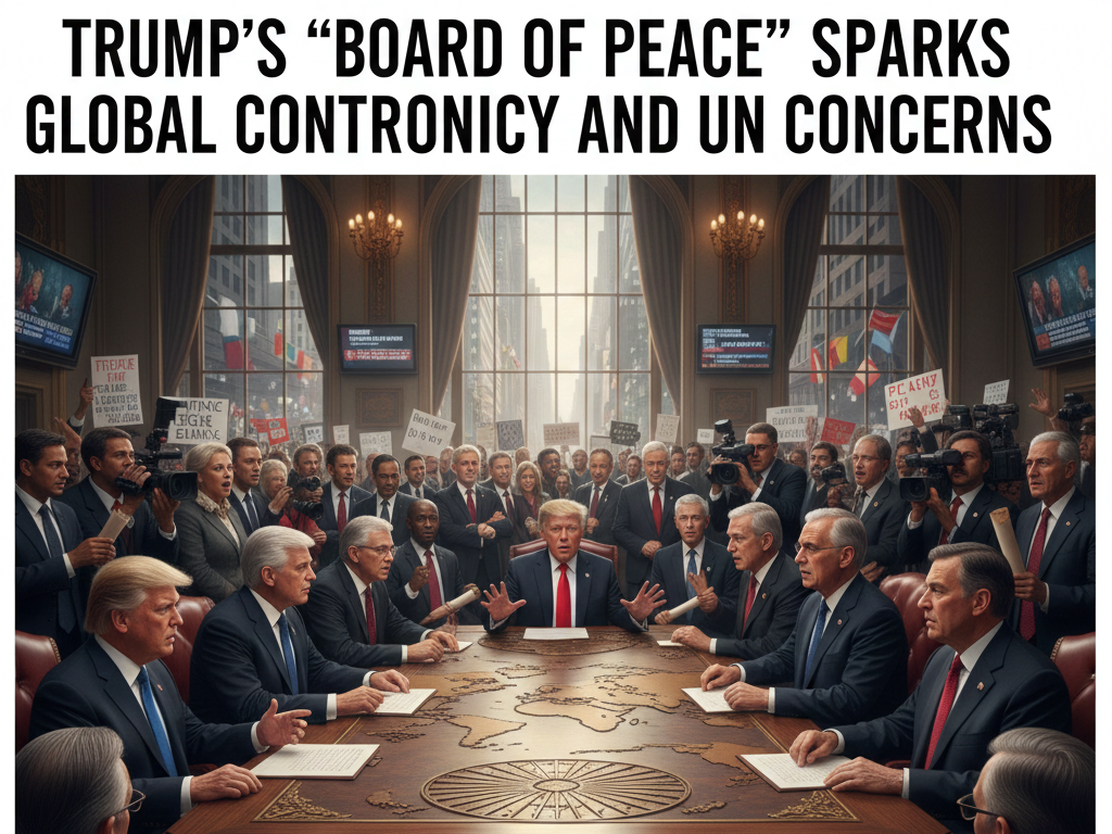 Trump's Board of Peace Sparks Global Controversy and UN Concerns