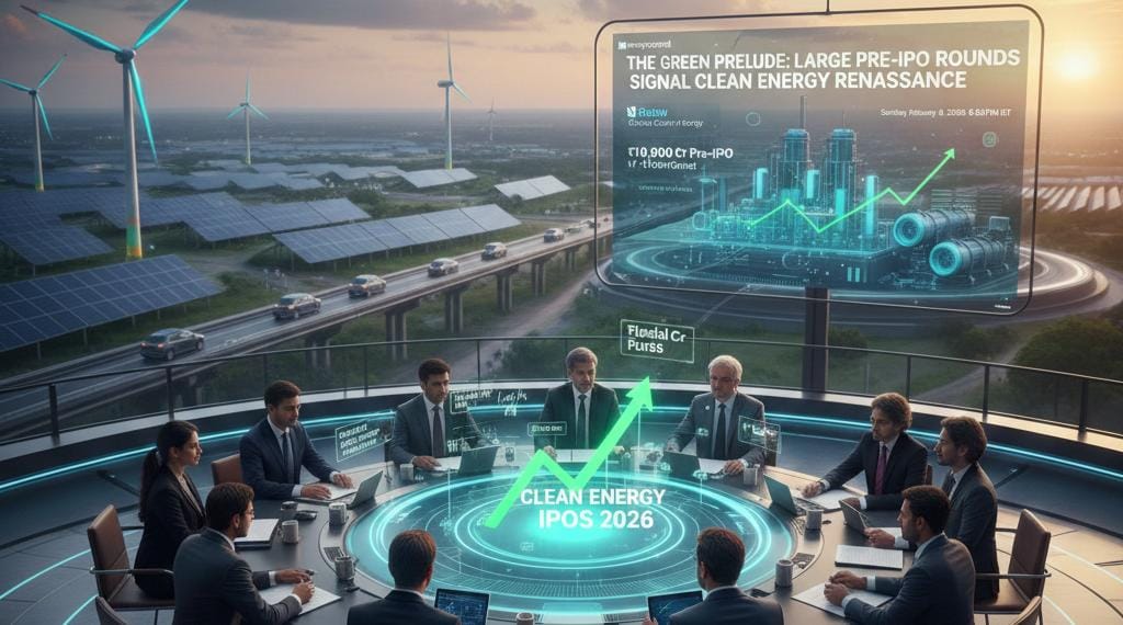The Green Prelude: Large Pre-IPO Rounds Signal a Clean Energy Renaissance