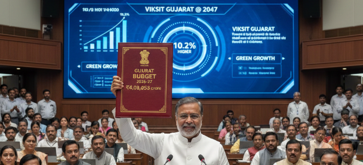 A Vision for 2047: Gujarat Unveils Landmark ₹4.08 Lakh Crore Budget