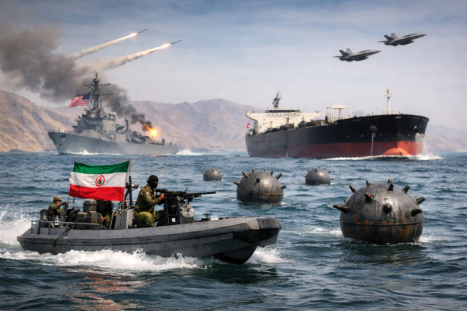 Iran Lays Naval Mines in Strait of Hormuz, Trump Issues Stark Warning of Unprecedented Consequences