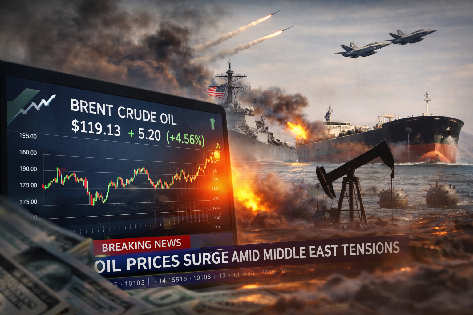 Oil Market Turbulence as Middle East Tensions Trigger Global Financial Uncertainty