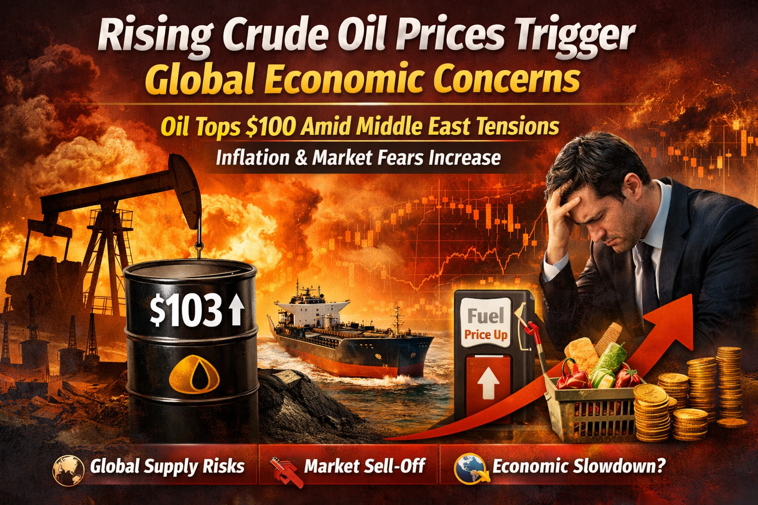 Rising Crude Oil Prices Trigger Global Economic Concerns