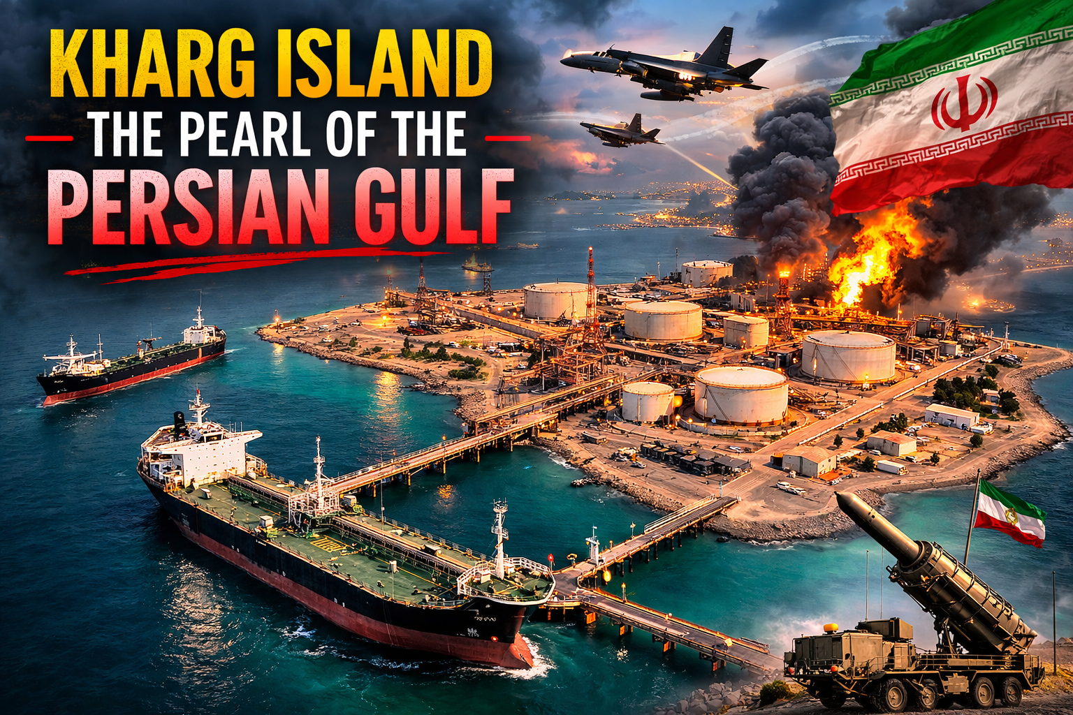 Shadow Over the Persian Gulf: Why Kharg Island Has Suddenly Become the World’s Most Watched Oil Hub