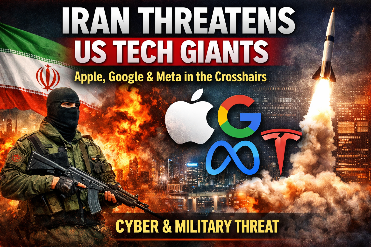 Iran Warns US Tech Giants of Possible Strikes Amid Rising Tensions