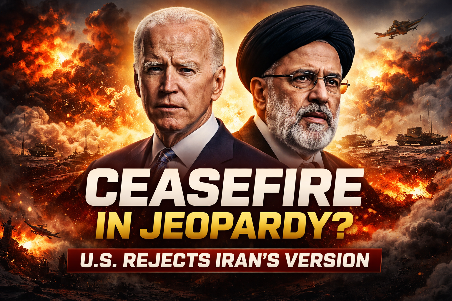 “Ceasefire or Strategic Illusion? US Rejects Iran’s Version, Raising Fresh Doubts”