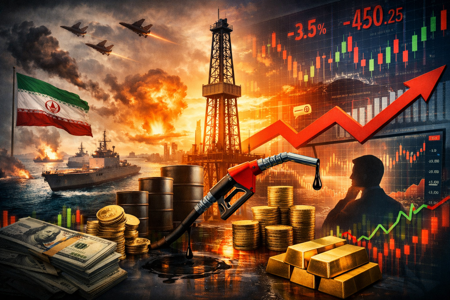 “Markets on Edge: How US–Iran Tensions Are Shaping Today’s Financial Landscape”