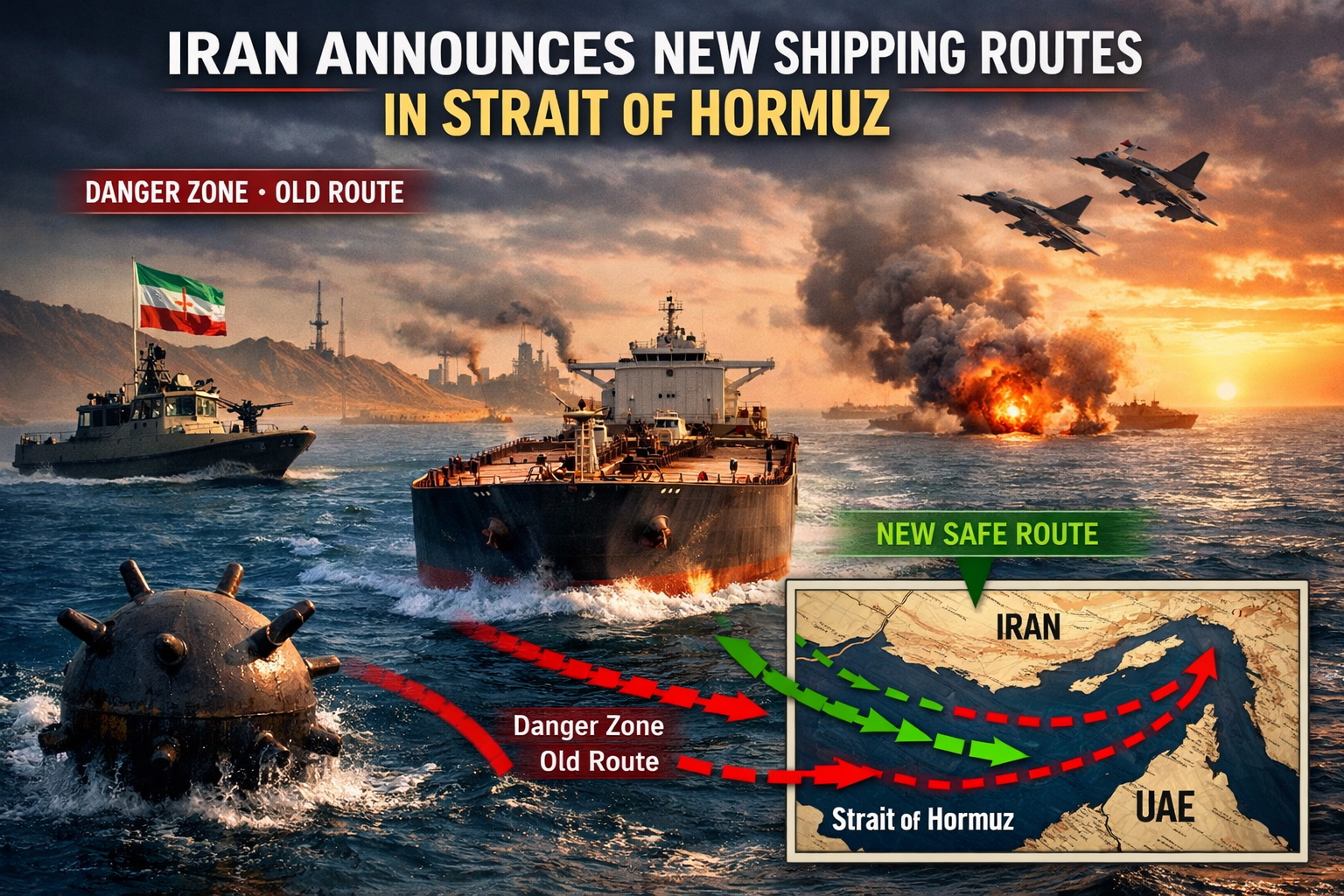 Tension in the Gulf: Iran Redirects Global Shipping Amid Rising Risks in Hormuz