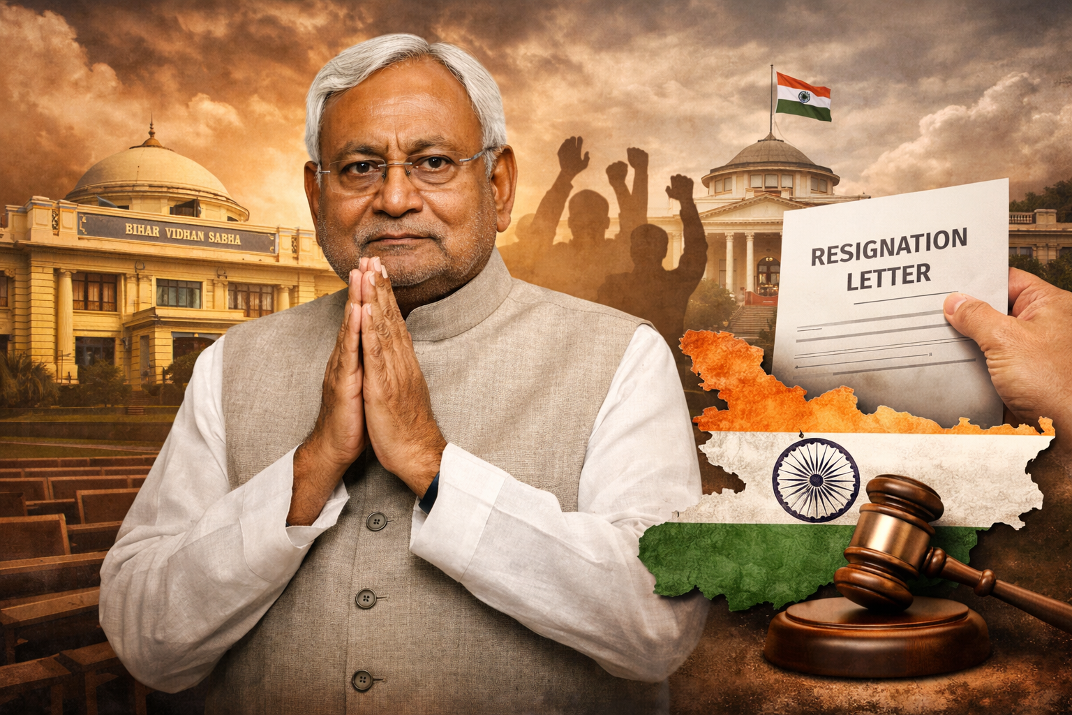 Nitish Kumar Recommends Cabinet Dissolution Ahead of Resignation as Bihar Chief Minister