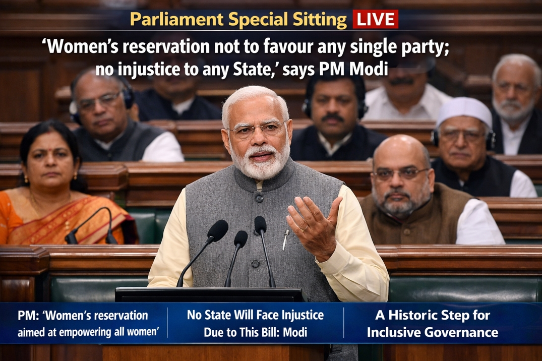 Parliament Special Sitting: PM Modi Clarifies Women’s Reservation Bill Aims for Inclusive Growth