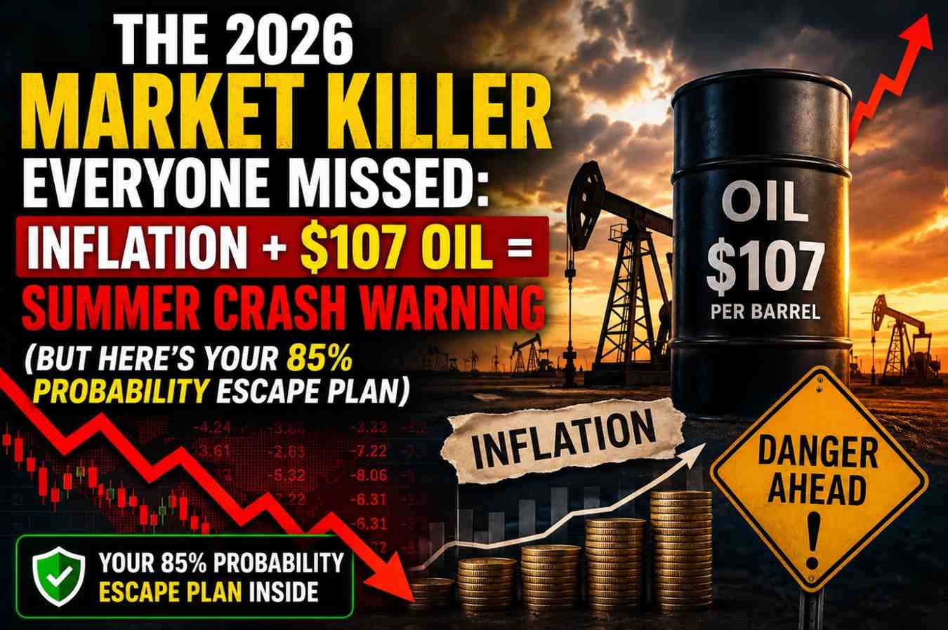 The Hidden Threat to Global Markets in 2026: Rising Inflation and $107 Oil Could Trigger a Summer Sell-Off