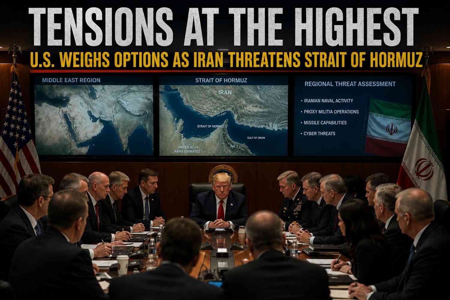No Red Lines, No Deal: Trump's Iran Meet Ends Without "Final Determination"