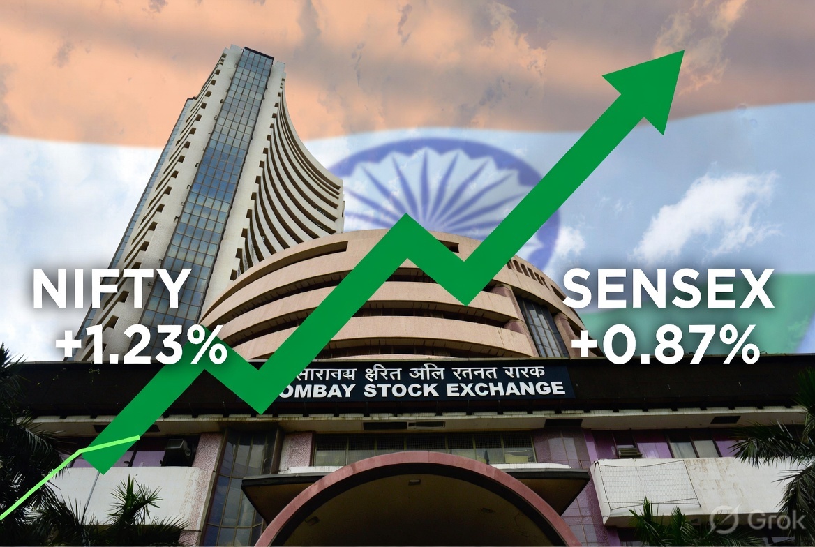 Sensex Rises 550 Points from Day's Low, Nifty Climbs Above 23,200: What Sparked the Market Turnaround