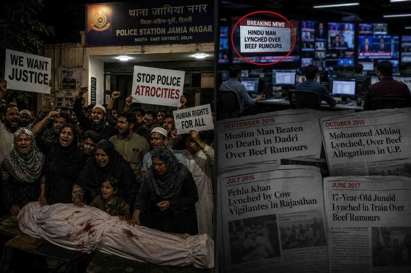 Nisha’s Silenced Story: Why Indian Media’s Spotlight Avoids This Delhi Murder Amid Hindu-Muslim Marriage Allegations
