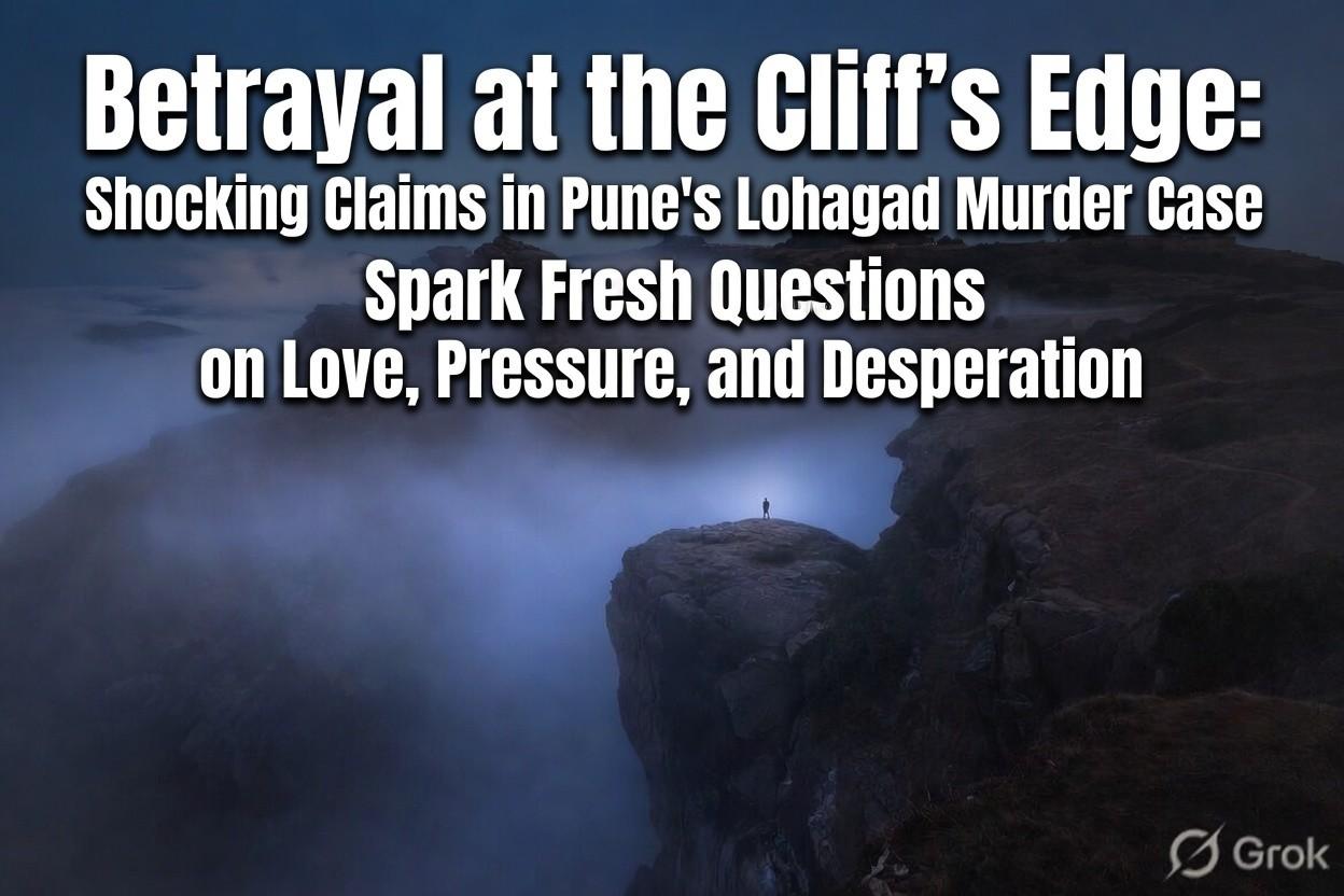 Betrayal at the Cliff's Edge: Shocking Claims in Pune's Lohagad Murder Case Spark Fresh Questions on Love, Pressure, and Desperation