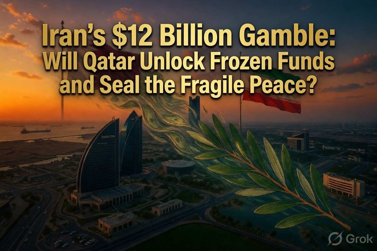 Iran’s $12 Billion Gamble: Will Qatar Unlock Frozen Funds and Seal the Fragile Peace?