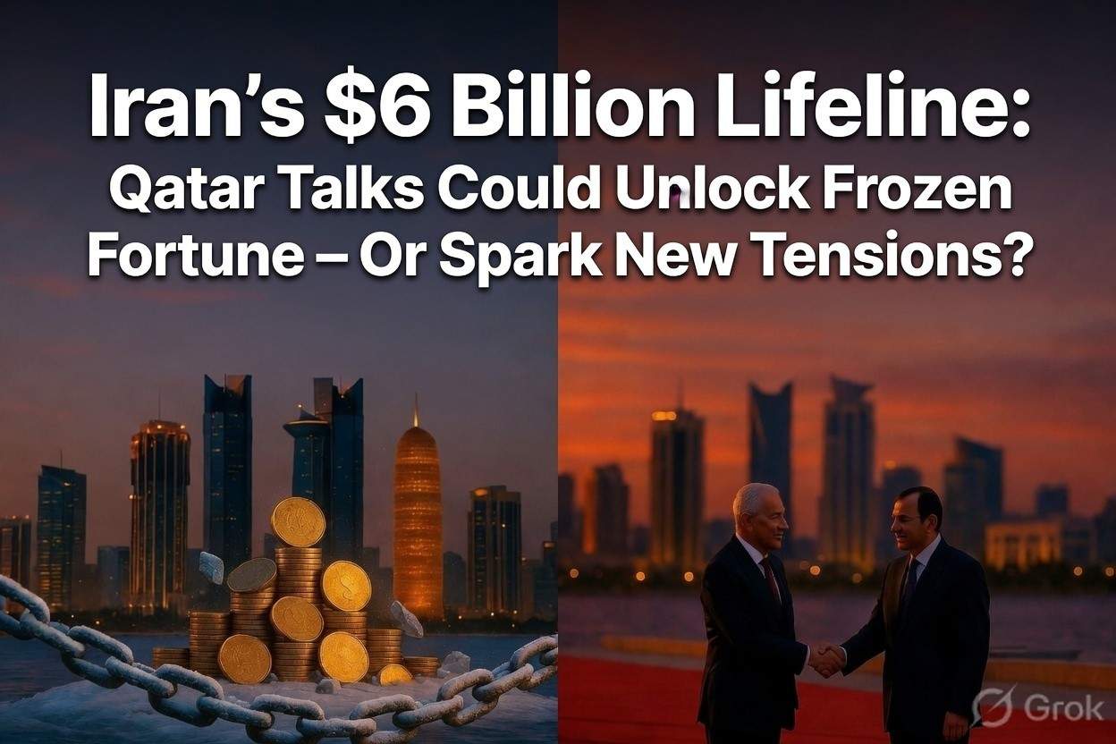 Iran’s $6 Billion Lifeline: Qatar Talks Could Unlock Frozen Fortune – Or Spark New Tensions?