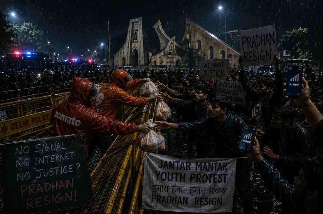 Delivery Apps Feeding the Fire: How the Regime Tried to Starve a Student Revolt and Failed Miserably