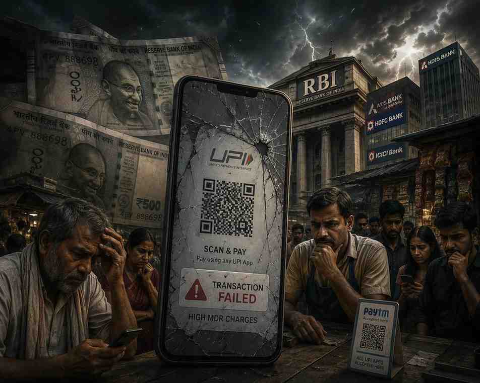 UPI’s Free Ride Ends in Silence: Government Opens the Floodgates for Charges While Claiming Nothing Will Change
