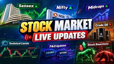 Sensex Today | Stock Market Live Updates: Nifty Nears 23,450; Dilip Buildcon Rises Up to 7%