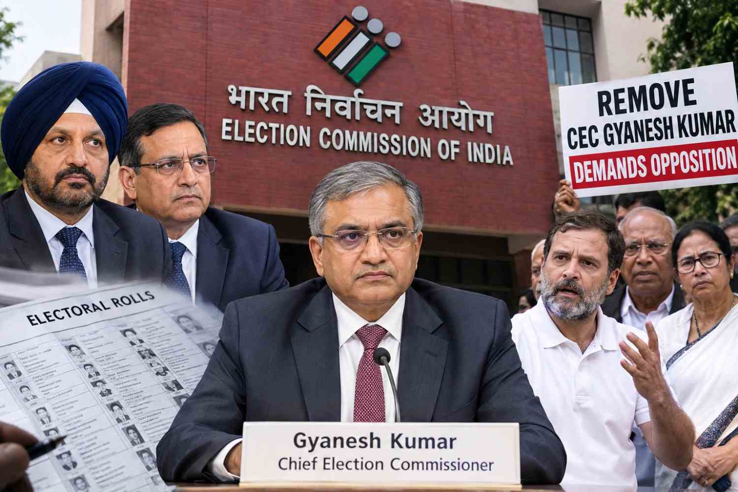 Election Commission Dissent Sparks Opposition Call for CEC Gyanesh Kumar’s Removal